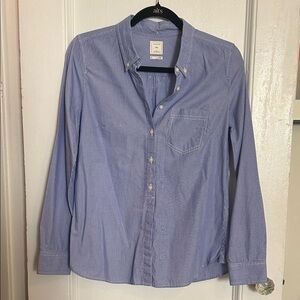 Gap Women’s Button-Up Shirt with Pocket (S)